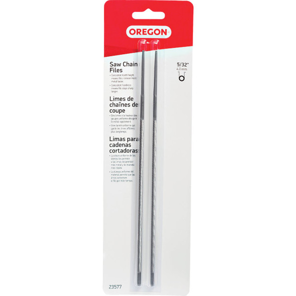 Oregon 5/32 In. Saw Chain File (2-Count) 23577