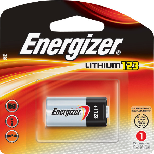 Energizer 123 Lithium 3V Photo Battery EL123APBP