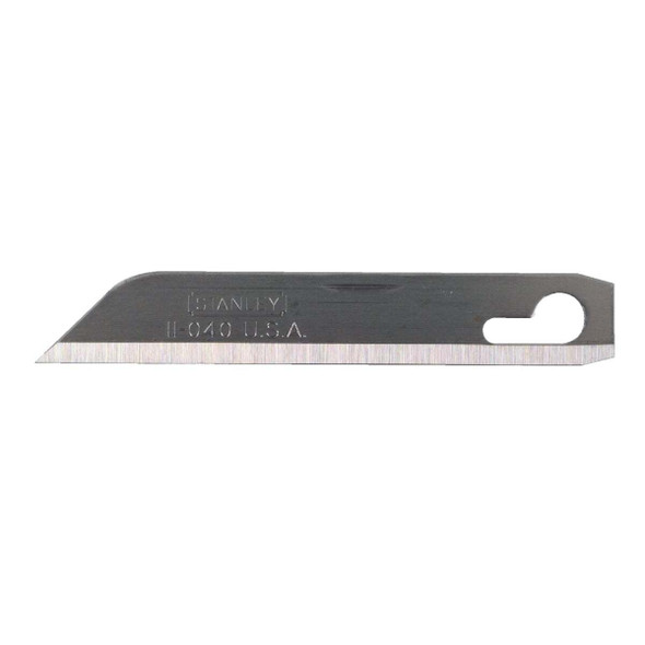 Stanley Sheepfoot 1-Point Single Edge 2-9/16 In. Utility Knife Blade 11-040
