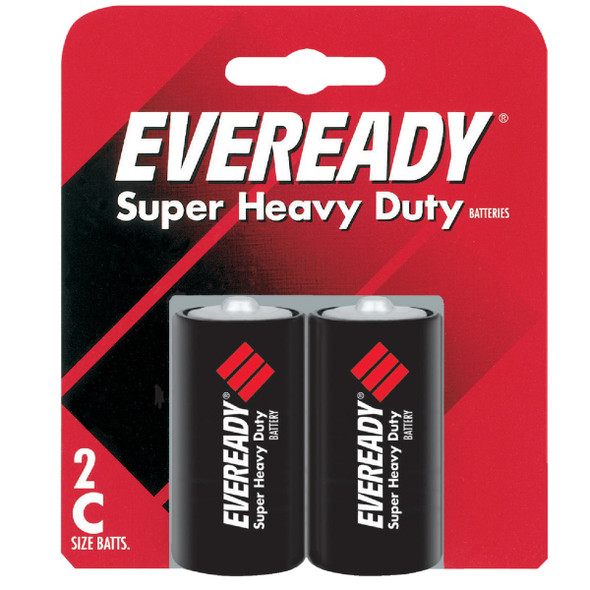 Eveready Super Heavy Duty C Carbon Zinc Battery (2-Pack) 1235SW-2