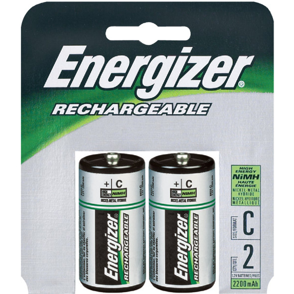 Energizer C NiMH Rechargeable Battery (2-Pack) NH35BP-2