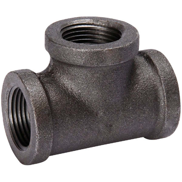 Southland 1-1/2 In. Standard Malleable Black Iron Tee 520-607HN