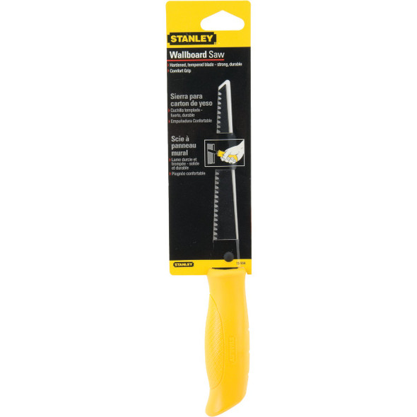 Stanley 6 In. 8 TPI Cushion Grip Drywall Jab Saw 15-556 372706