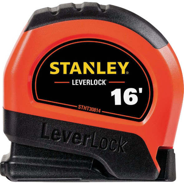 Stanley LeverLock 16 Ft. High-Visibility Tape Measure STHT30814S