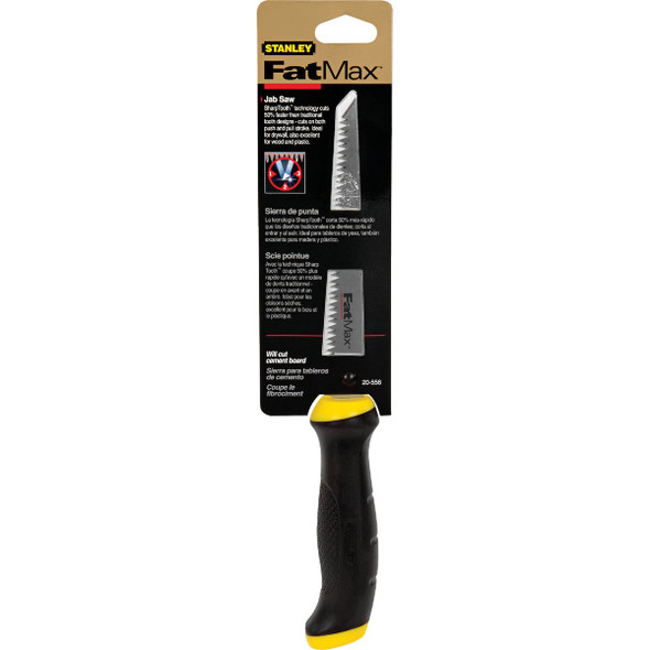 Stanley FatMax 6 In. 9 TPI Drywall Jab Saw 20-556 395501