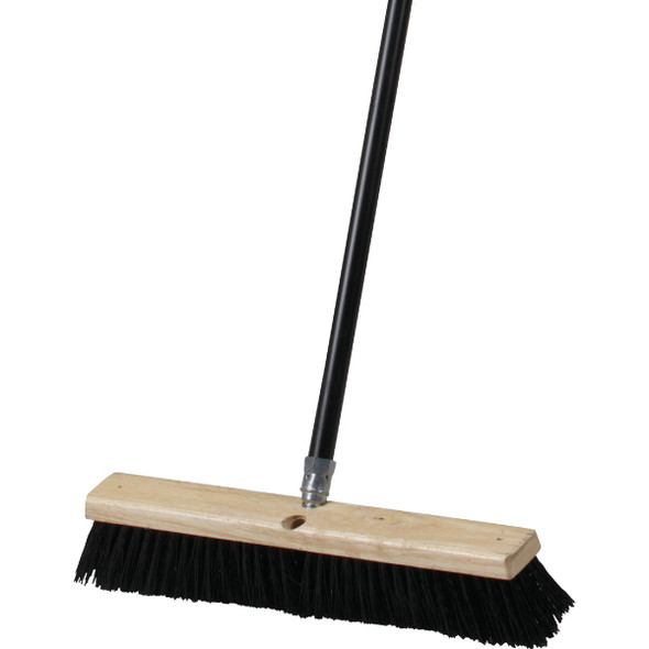 Do it Best 18 In. W. x 60 In. L. Metal Handle All-Purpose Push Broom 89500