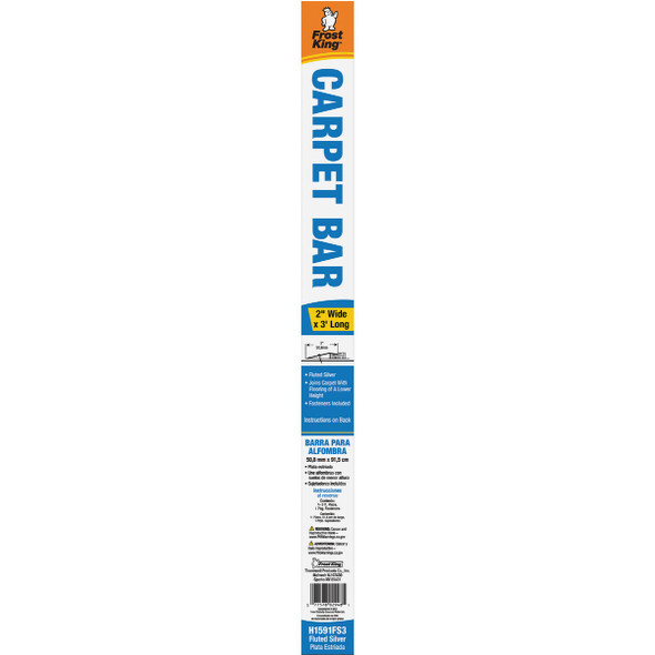 Frost King 2"x3' Slvr Carpet Bar H1591FS3 260851
