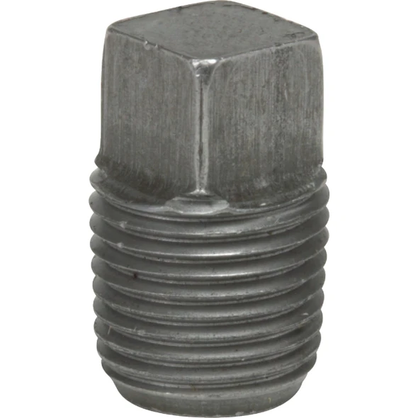 Anvil 1-1/2 In. Malleable Black Iron Square Head Pipe Plug 8700159455