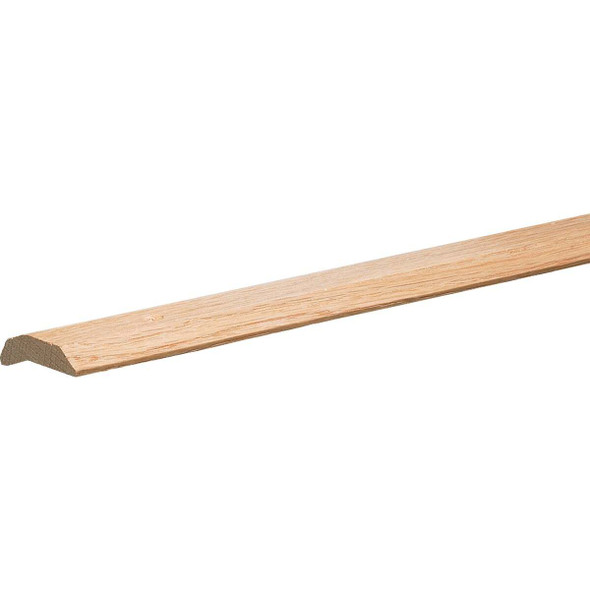 Do it Unfinished Smooth 2 In. x 6 Ft. Oak Carpet Trim Bar, Extra Wide H234UF/6DI