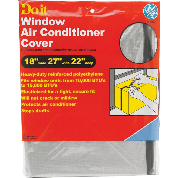 Do it 18 In. x 27 In. x 22 In. 6 mil Rectangle Air Conditioner Cover AC3HDI 288764
