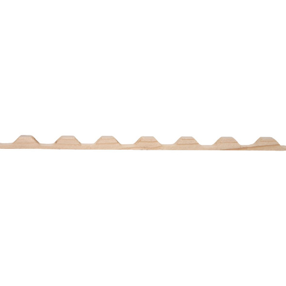 Tuftex 6 Ft. Wood Square Closure Strip 2213D Pack of 24