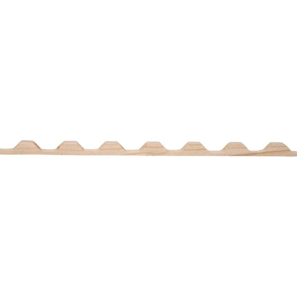 Tuftex 6 Ft. Wood Square Closure Strip 2213D Pack of 24
