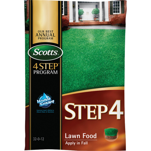 Scotts 4 Step Program Step 4 12.50 Lb. 5000 Sq. Ft. Fall Lawn Food 23622