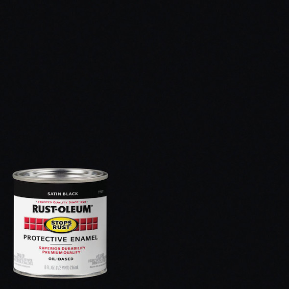 Stops Rust Satin Black Enamel 7777730