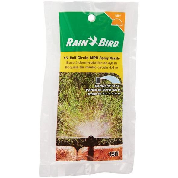 Rain Bird Half Circle Plastic Spray Head Nozzle 15HC1 732427
