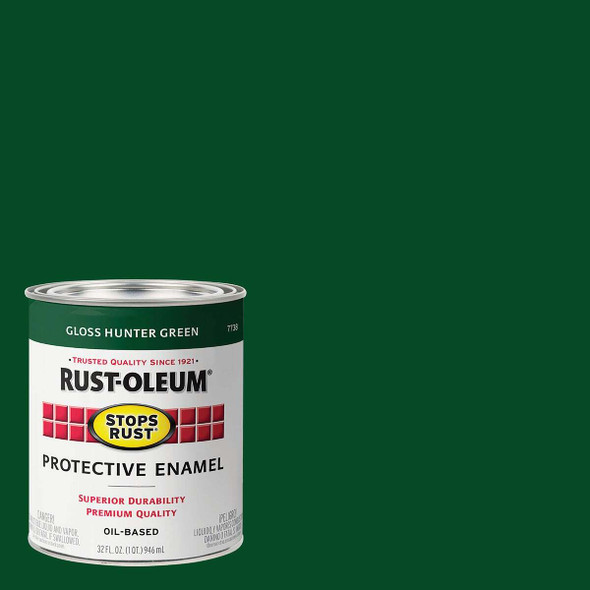 Stops Rust Hunter Green Enamel 7738502