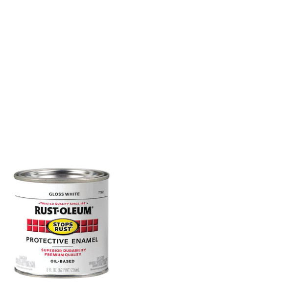 Stops Rust White Enamel 7792730
