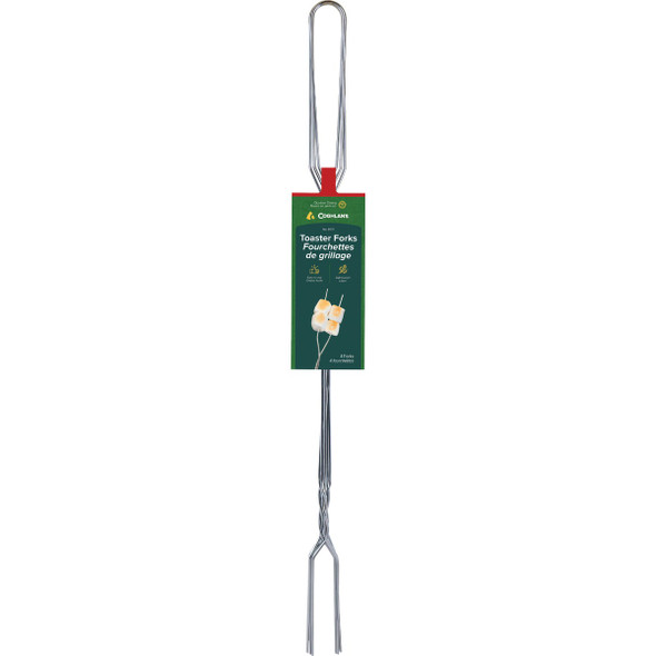 Coghlans 20 In. Nickel-Plated Wire Hot Dog Fork (4-Pack) 8975