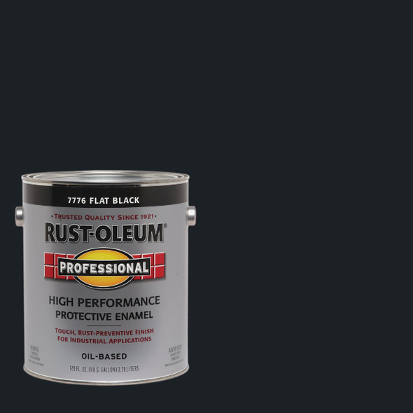 Professional Flat Black Enamel 7776402