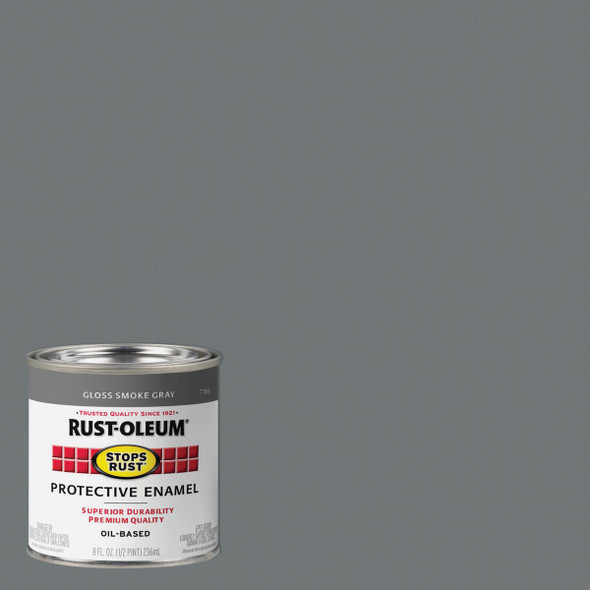 Stops Rust Smoke Gray Enamel 7786730