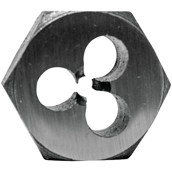 Century Drill & Tool 12-24 National Coarse 1 In. Across Flats Fractional Hexagon Die Century Drill & Tool 12-24 National Coarse 1 In. Across Flats Fractional Hexagon Die