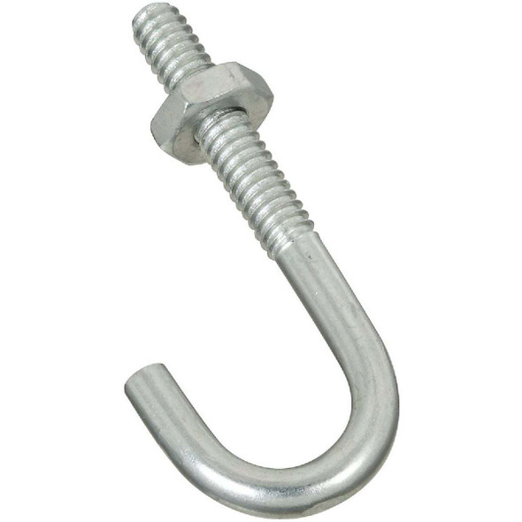 National Hardware 3/16 In. x 1-7/8 In. Zinc J Bolt N232-868 Pack of 10