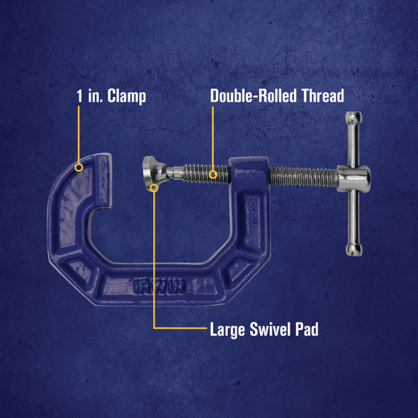 Irwin Quick-Grip 1 In. C-Clamp