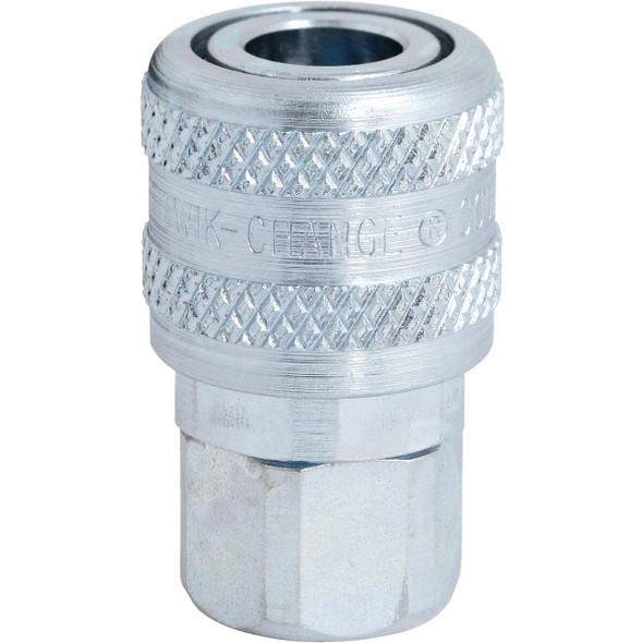 Milton Push-Type 1/4 In. FPT Coupler S-775
