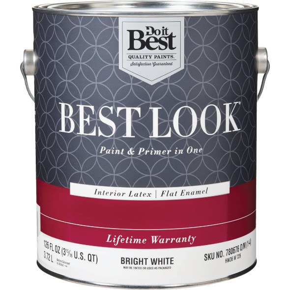 Best Look Int Flt Bright Wht Paint HW36W0726-16