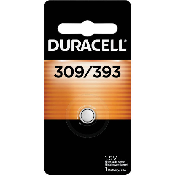 Duracell 309/393 Silver Oxide Button Cell Battery 40287
