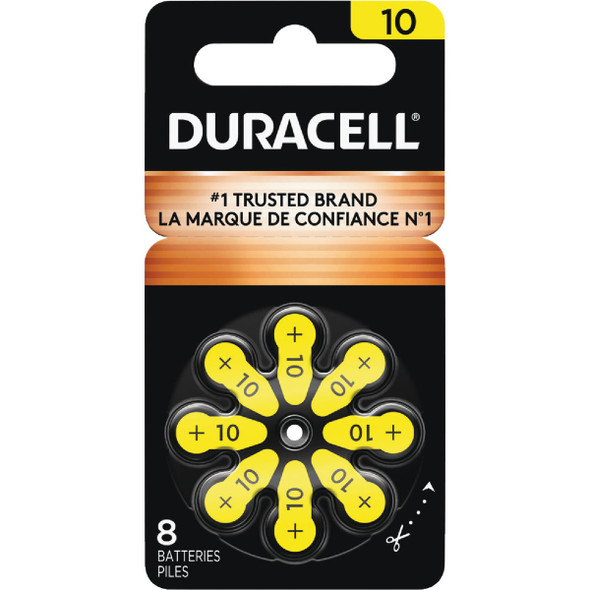 Duracell 10 Hearing Aid Battery (8-Pack) 5018710