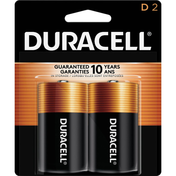 Duracell CopperTop D Alkaline Battery (2-Pack) 09061