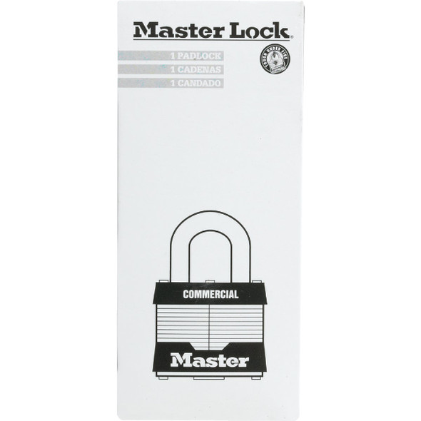 Master Lock 1-3/4 In. W. Universal Pin Keyed Padlock with 2-1/2 In. Shackle