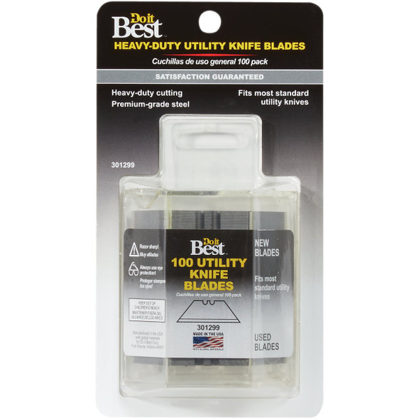 Do it Best 2-Notch Utility Knife Blades (100-Count) KB100-DIB