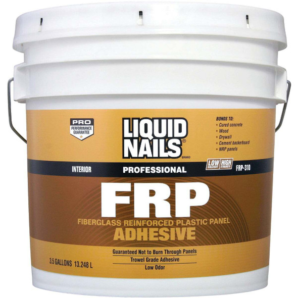 LIQUID NAILS 3.5 Gal. FRP Panel Adhesive FRP310-3.5GAL