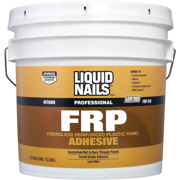 LIQUID NAILS 3.5 Gal. FRP Panel Adhesive FRP310-3.5GAL