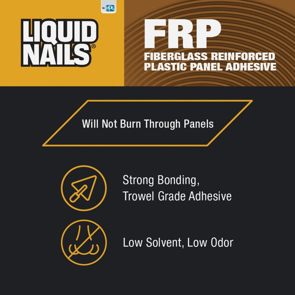 LIQUID NAILS 1 Gal. FRP Panel Adhesive FRP310-GAL 281530