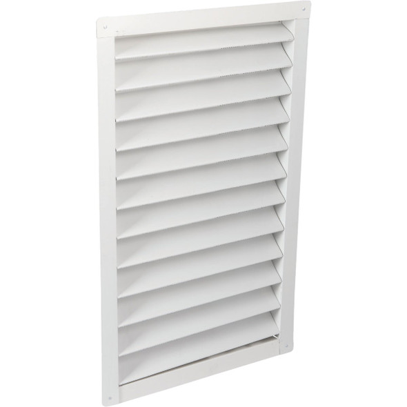 AirVent 14" x 24" Rectangular White Gable Attic Vent 81232 Pack of 6