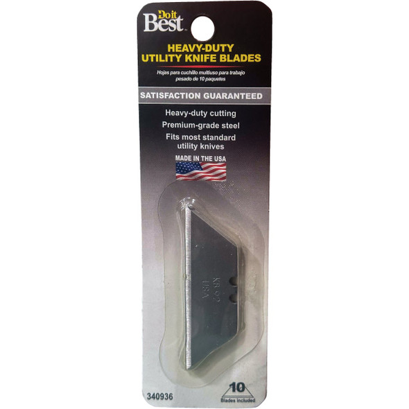Do it Best Heavy-Duty Utility Knife Blade (10-Pack) KB10-DIB