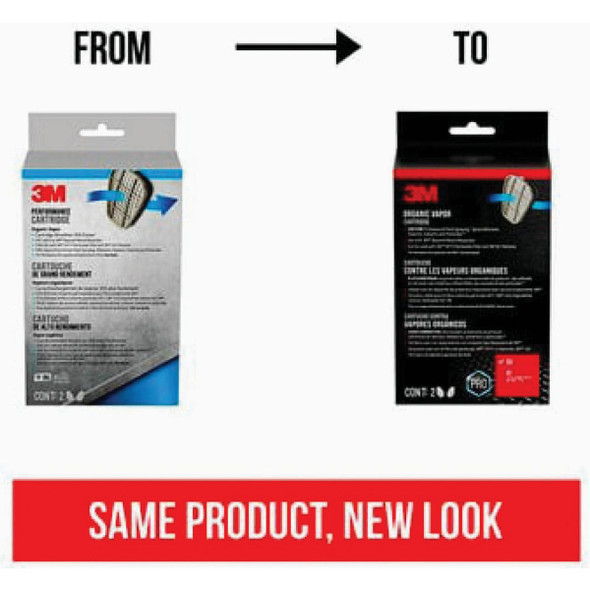 3M OV-P95 Professional Paint Replacement Filter Cartridge (2-Pack) 6001P1-DC 376469