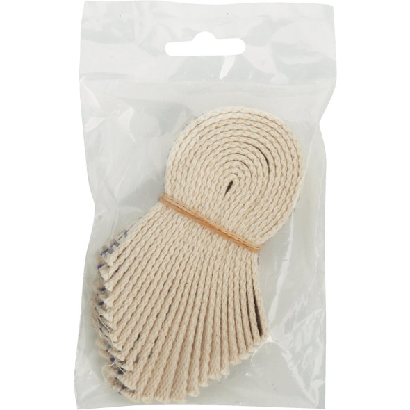 American Wick 5/8 In. x 8 In. Flat Lamp Wick (12 Count) American Wick 5/8 In. x 8 In. Flat Lamp Wick (12 Count)