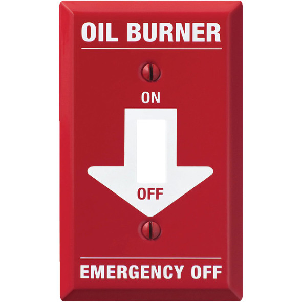 Amerelle Emrg Oil 1tgl Wall Plate C973T