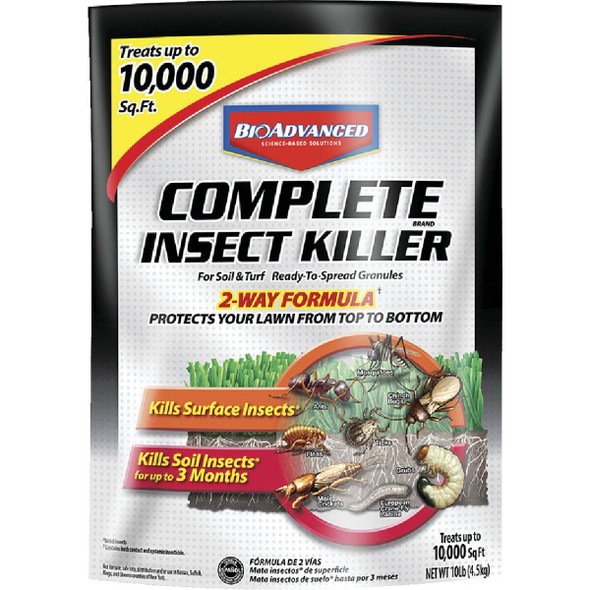 BioAdvanced Complete 10 Lb. Ready To Use Granules Insect Killer 700288H