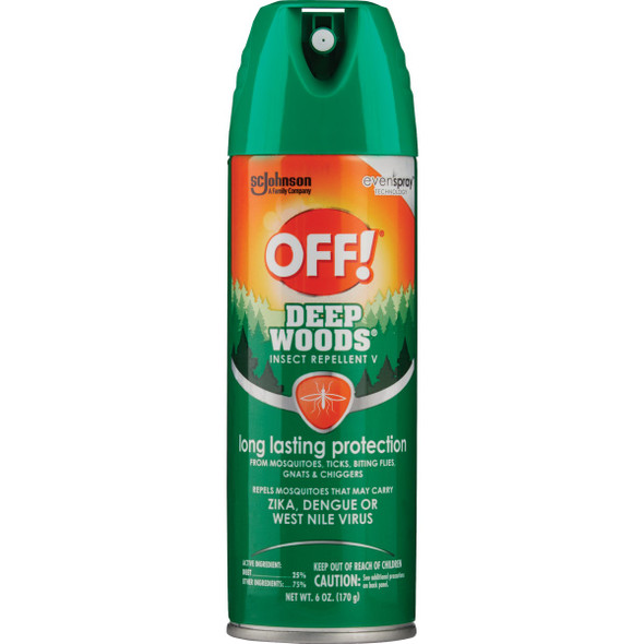OFF! Deep Woods 6 Oz. Insect Repellent Aerosol Spray 1842 736859