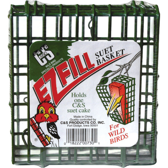 C&S EZ Fill 8 Oz. Single Suet Basket 100214386 737674