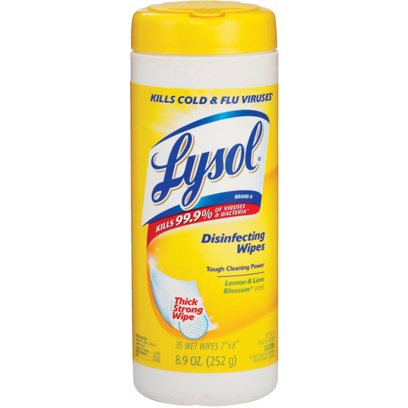 Lysol Lemon & Lime Blossom Sanitizing Wipes (35-Count) 1920081145
