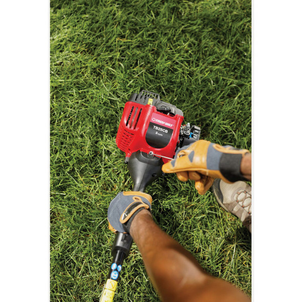 Troy-Bilt TB25CB 25cc 2-Cycle 16 In. Curved Shaft Gas Trimmer