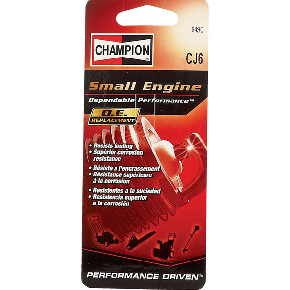 Champion CJ6 Copper Plus Chainsaw Spark Plug 849C 572623