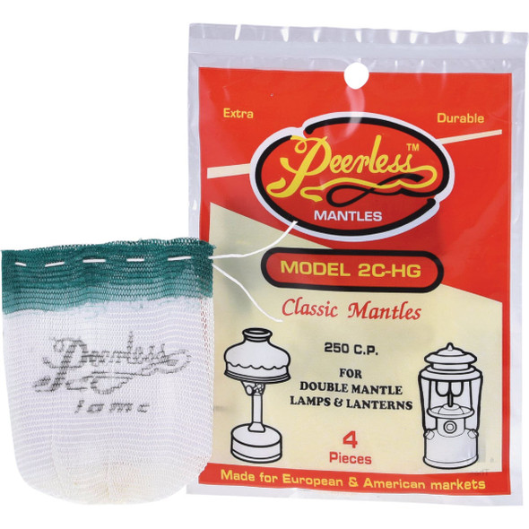 Peerless #21 Style Standard Tie Lantern Mantle (4-Pack) Peerless #21 Style Standard Tie Lantern Mantle (4-Pack)