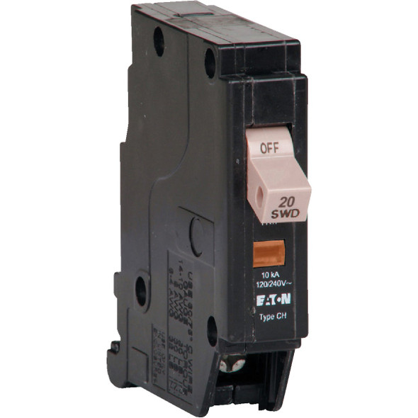 Eaton CHF 20A Single-Pole Standard Trip Circuit Breaker CHF120